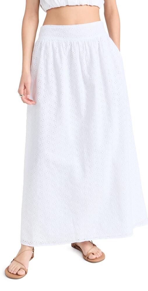 WAYF Maxi Skirt Ivory Cover