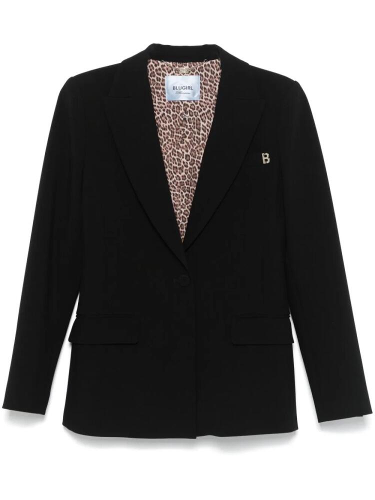 Blugirl single-breasted blazer - Black Cover