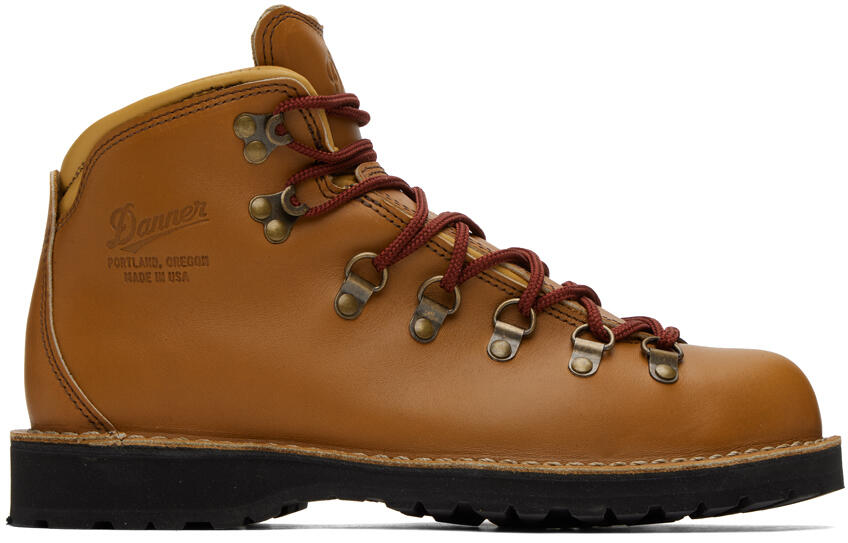 Danner Tan Mountain Pass Boots Cover