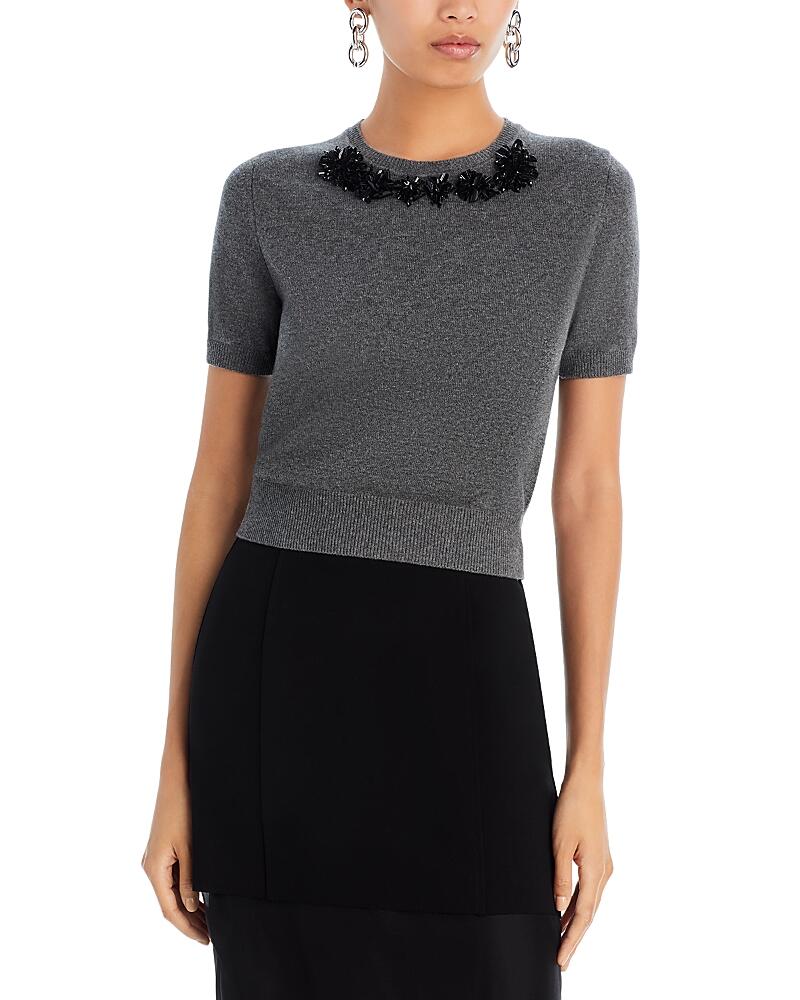 Jason Wu Collection Wool Cashmere Embellished Sweater Cover