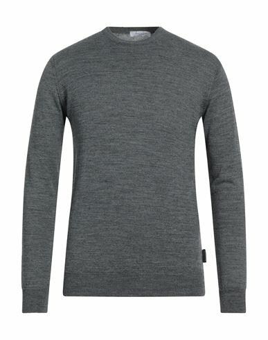 Gazzarrini Man Sweater Grey Merino Wool, Acrylic Cover