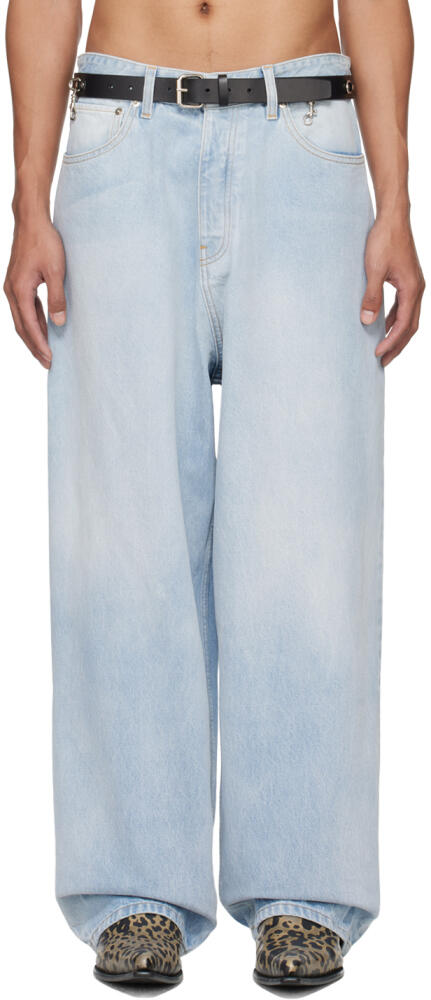 VTMNTS Blue Baggy Jeans Cover