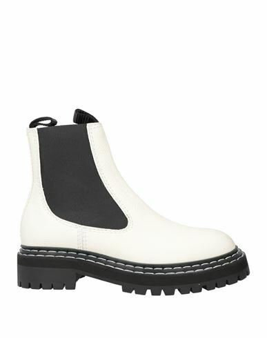 Proenza Schouler Woman Ankle boots White Calfskin Cover