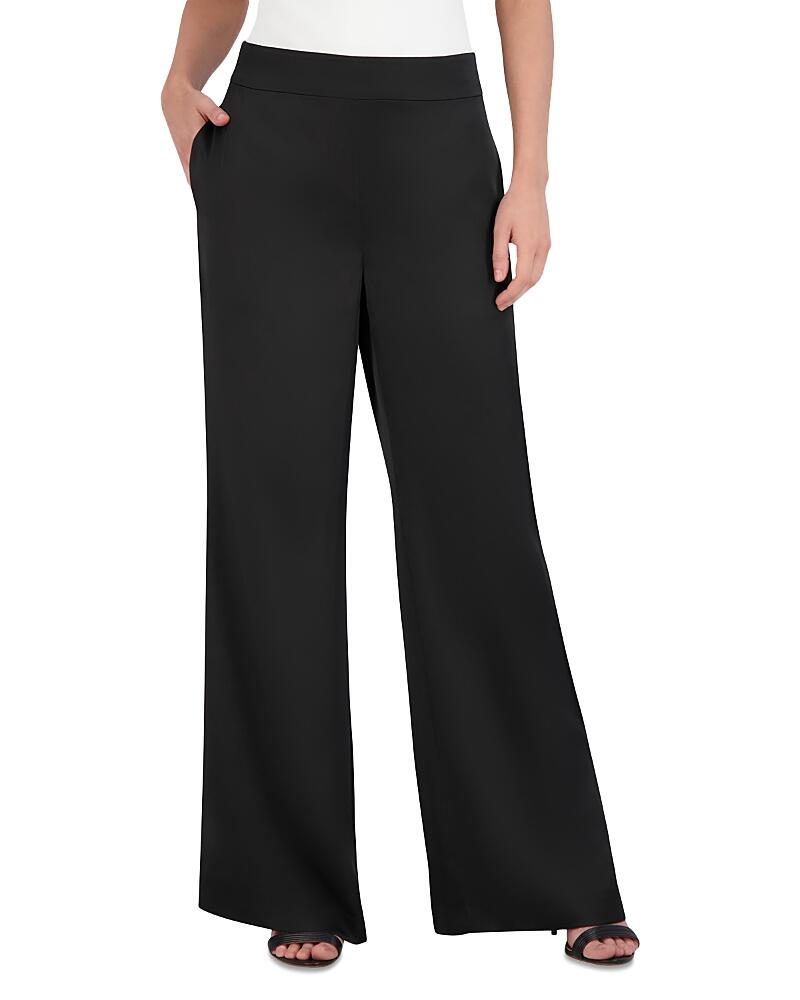 Bcbgmaxazria Woven Wide Leg Pants Cover