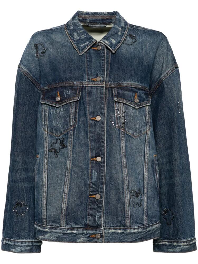 JNBY beaded denim jacket - Blue Cover