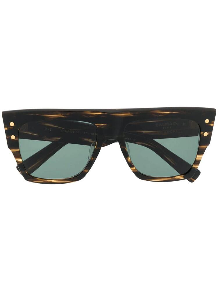 Balmain Eyewear x Akoni B-I sunglasses - Brown Cover