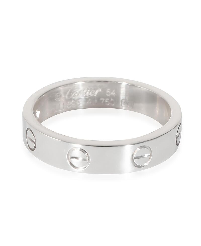 Pre-Owned Cartier Love 18K White Gold Band Cover