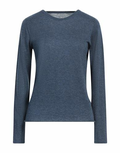 Majestic Filatures Woman Sweater Slate blue Cashmere Cover