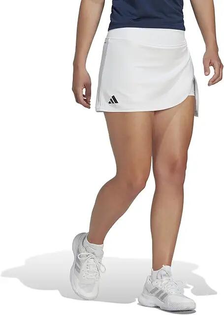 adidas Club Tennis Skirt (White) Women's Skirt Cover