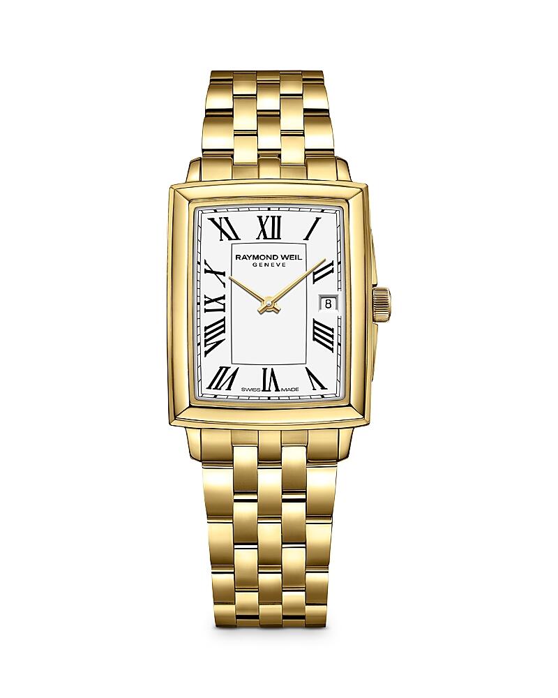 Raymond Weil Toccata Gold-tone Rectangular Watch, 23mm Cover