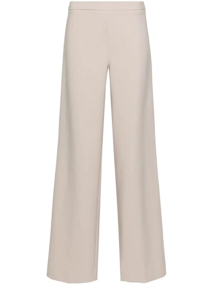 D.Exterior mid-rise straight-leg trousers - Neutrals Cover