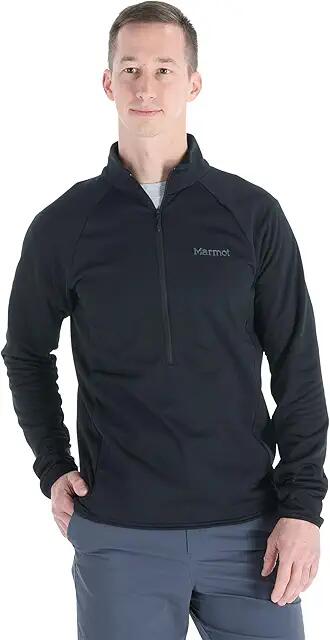 Marmot Leconte 1/2 Zip (Black) Men's Jacket Cover