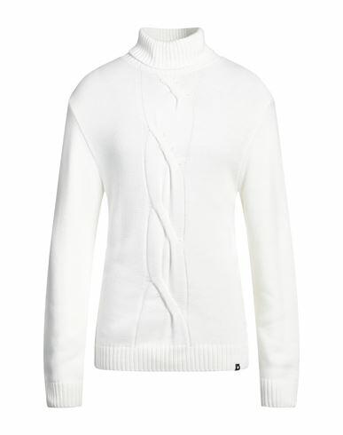 Why Not Brand Man Turtleneck Ivory Acrylic, Wool Cover