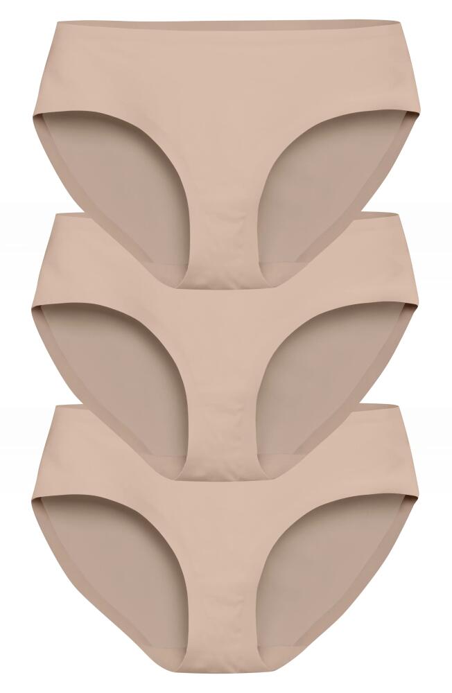 EBY Assorted 3-Pack Hipster Briefs in Nude Cover