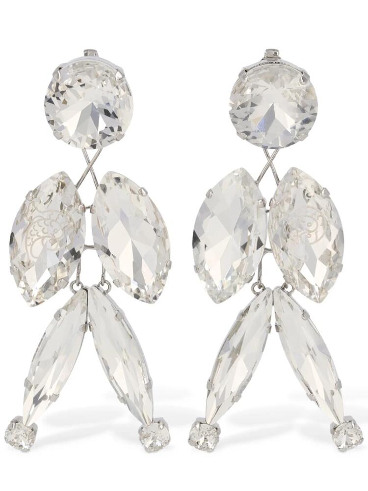 PUCCI Crystal Cascade Clip-on Earrings Cover