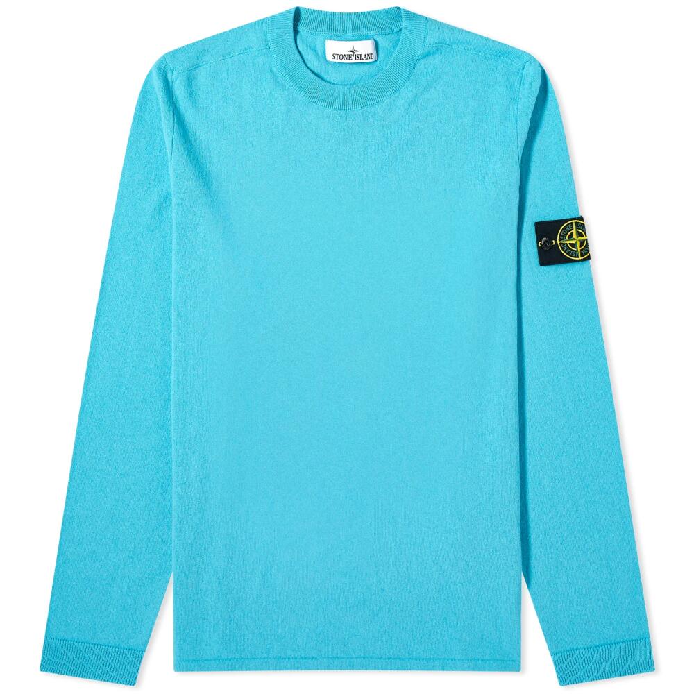 Stone Island Men's Crew Neck Knit in Turchese Cover