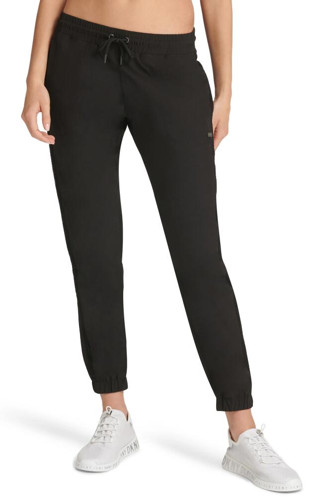 DKNY SPORT Commuter Active Woven Joggers in Black Cover