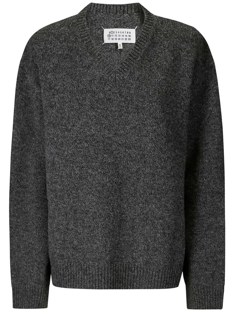 Maison Margiela Four-stich cashmere jumper - Grey Cover