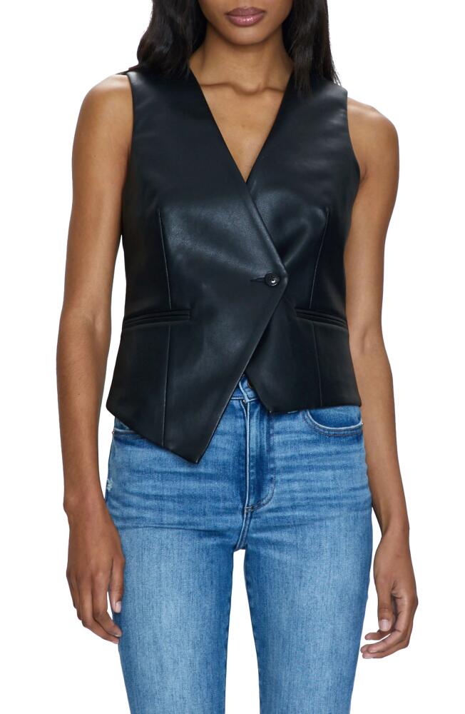 Pistola Arabella Faux Leather Vest in Slate Black Cover