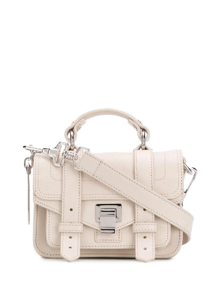 Proenza Schouler micro PS1 crossbody bag - White Cover