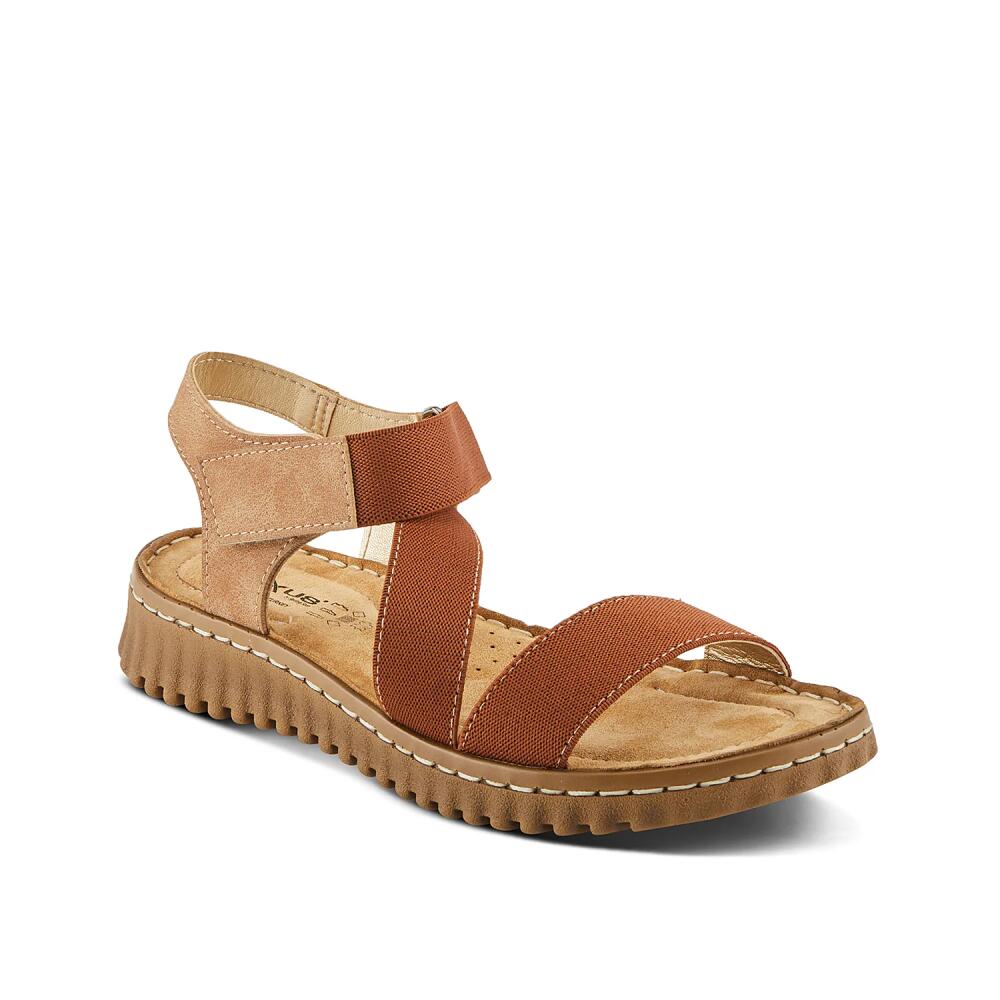 Flexus by Spring Step Pathfav Wedge Sandal | Women's | Dark Brown Cover