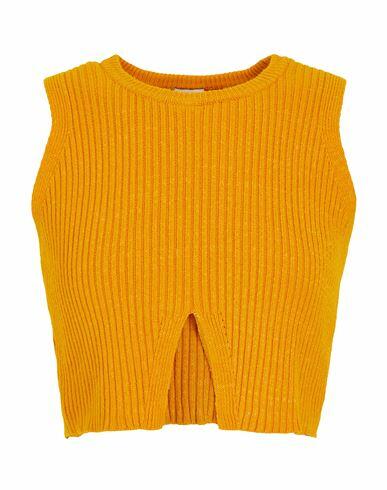 8 By Yoox Knit Cropped Top Woman Sweater Mandarin Viscose, Polyester Cover