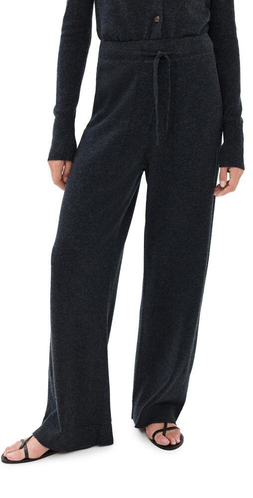 Le Kasha Suria Wide Cashmere Pants Midnight Cover