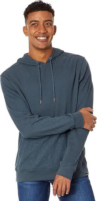 Hurley Felton Thermal Pullover Hoodie (Iron Ore) Men's Clothing Cover