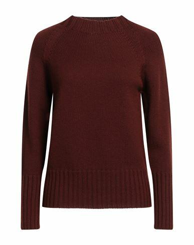 Drumohr Woman Sweater Brown Merino Wool Cover