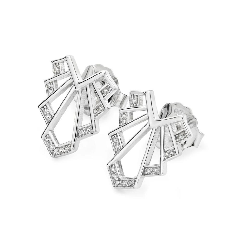 Lucy Quartermaine Chrysler Studs in Sterling Silver Cover