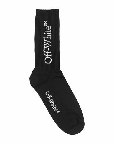 Off-white Man Socks & Hosiery Black Cotton, Polyamide, Elastane Cover