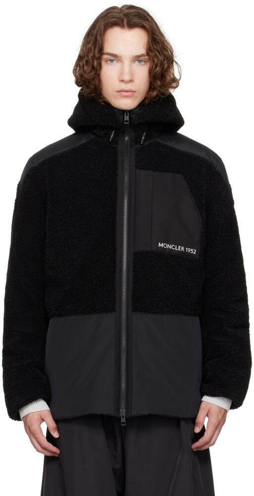 Moncler Genius 2 Moncler 1952 Black Paneled Down Jacket Cover