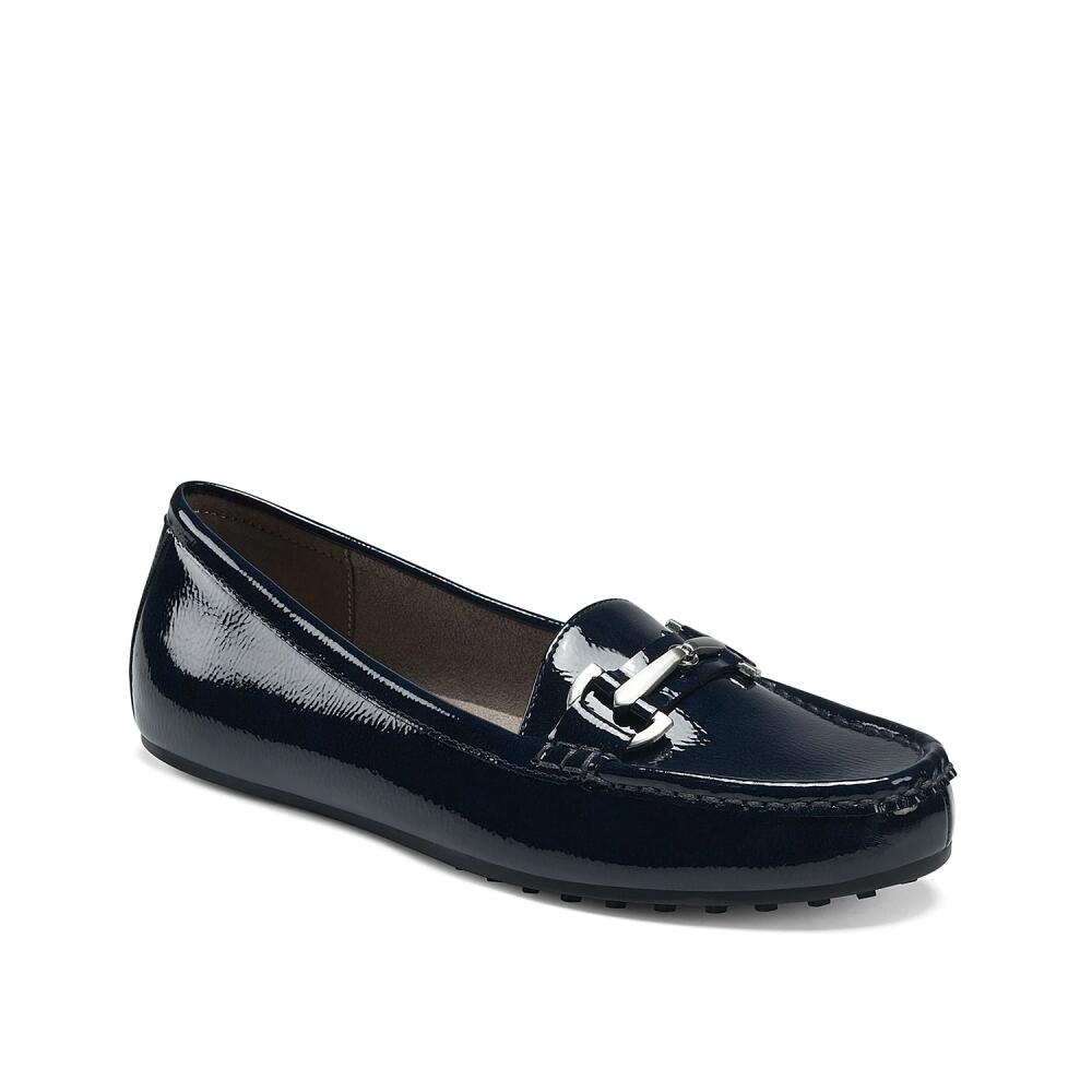 Aerosoles Wide Width Day Drive Loafer | Women's | Navy Patent Cover