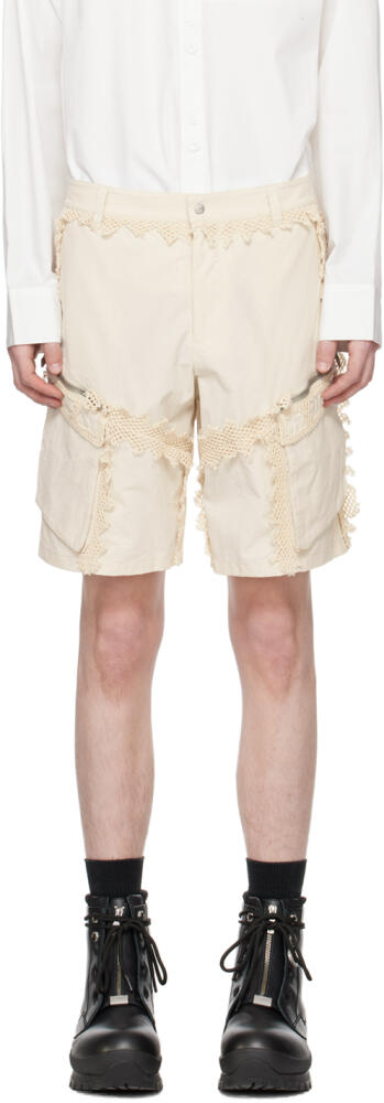 HELIOT EMIL Off-White Spherical Shorts Cover