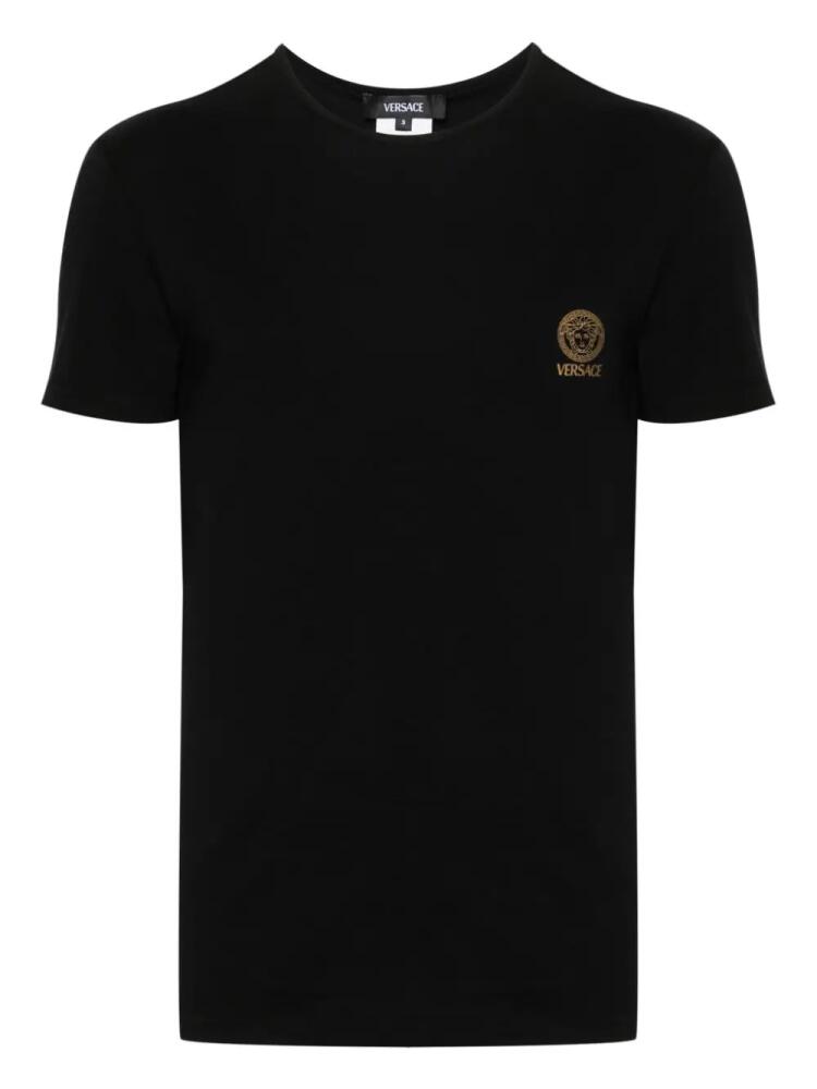 Versace Medusa Head-print undershirt - Black Cover