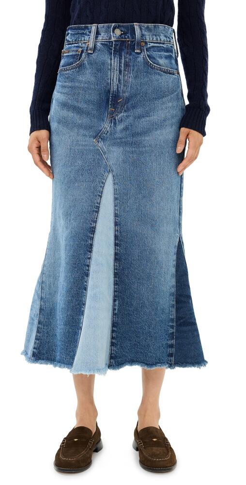 Polo Ralph Lauren Denim Skirt Delita Wash Cover