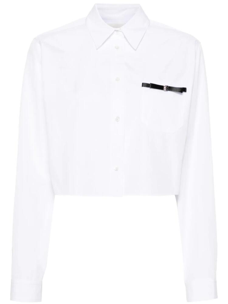 Givenchy 4G bow shirt - White Cover