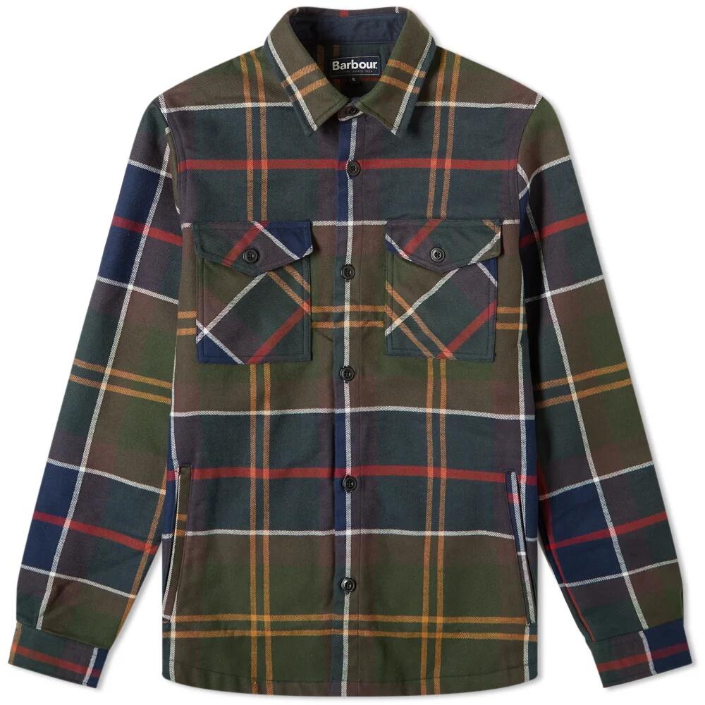 Barbour Men's Cannich Overshirt in Classic Tartan Cover