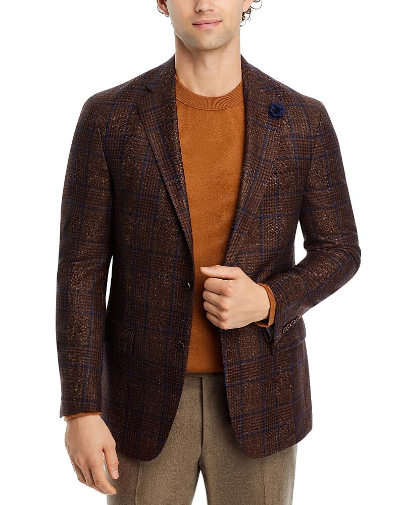 Hart Schaffner Marx New York Plaid Regular Fit Sport Coat Cover