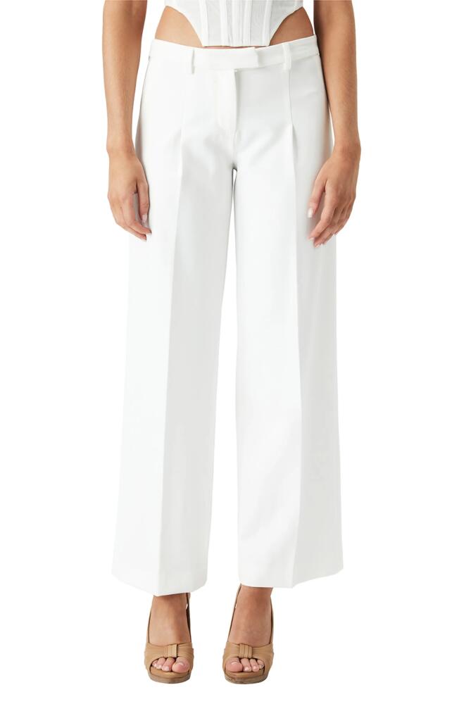 Bardot Cassian Pleated Pants in Ivory Cover