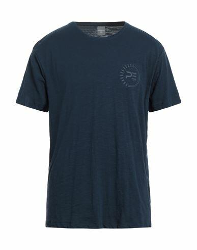 Primo Emporio Man T-shirt Midnight blue Cotton Cover