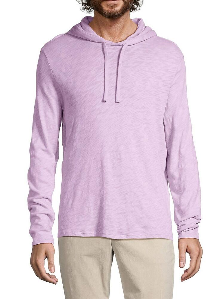 ATM Anthony Thomas Melillo Men's Cotton Drawstring Hoodie - Pale Orchid Cover