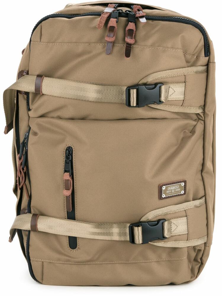 As2ov small Cordura Dobby 305D 3way bag - Brown Cover