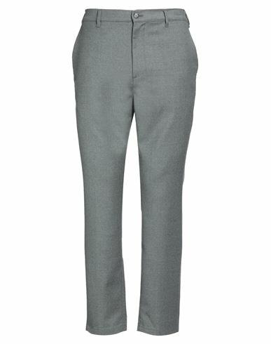 Cruna Man Pants Grey Virgin Wool, Elastane Cover