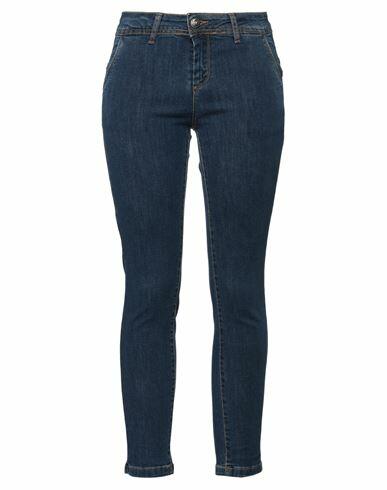 Fly Girl Woman Jeans Blue Cotton, Lycra Cover