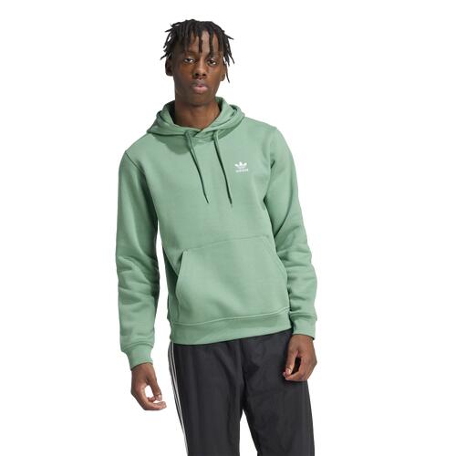 adidas Originals Trefoil Essentials Lifestyle Hoodie - Mens Preloved Green Cover