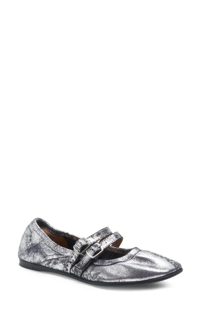 Free People Gemini Ballet Flat in Silver Distressed Cover