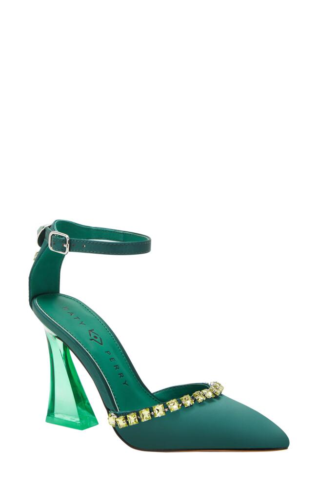 Katy Perry The Lookerr Ankle Strap Pointed Toe Pump in Serene Green Cover