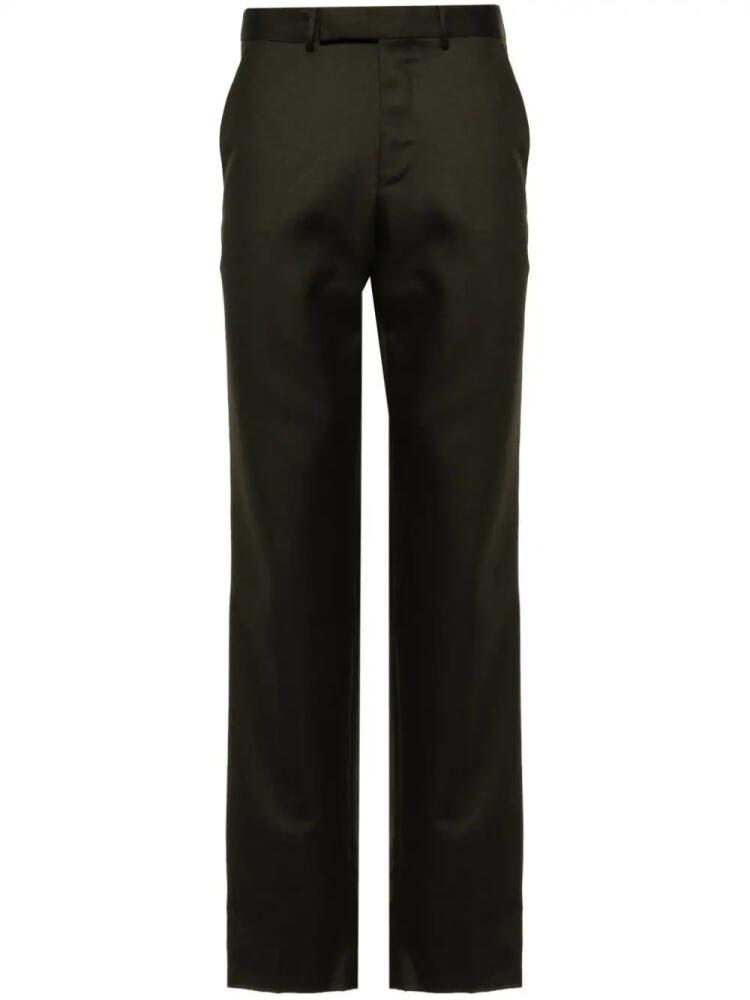 Zegna tapered-leg tailored trousers - Brown Cover