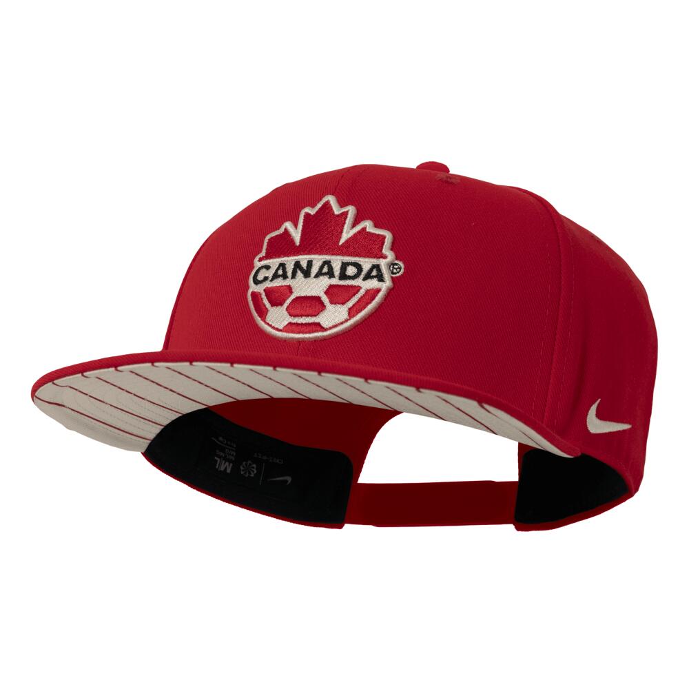 Canada Pro Nike Unisex Soccer Cap in Red Cover